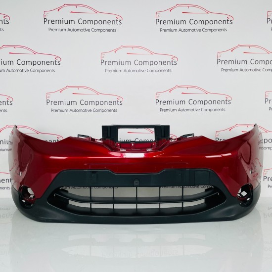 Nissan Qashqai Front Bumper Skin Genuine Red J11 Mk2 With Pdc 2014 - 2017 [al17]