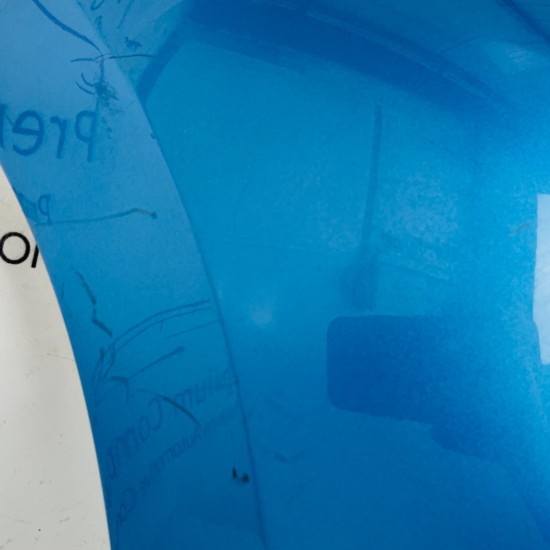 Nissan Micra Front Bumper Genuine Blue 2017 - 2022 [ao37]