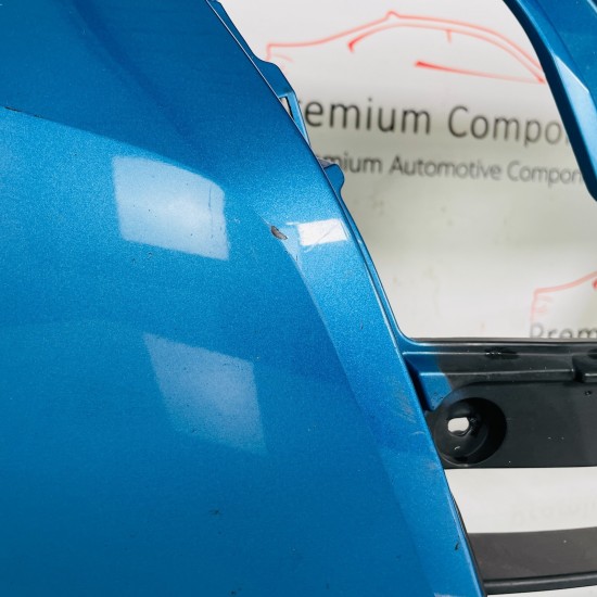 Nissan Micra Front Bumper Genuine Blue 2017 - 2022 [ao37]