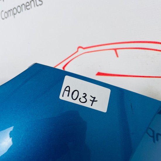 Nissan Micra Front Bumper Genuine Blue 2017 - 2022 [ao37]