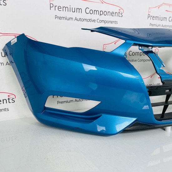 Nissan Micra Front Bumper Genuine Blue 2017 - 2022 [ao37]