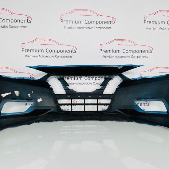 Nissan Micra Front Bumper Genuine Blue 2017 - 2022 [ao37]