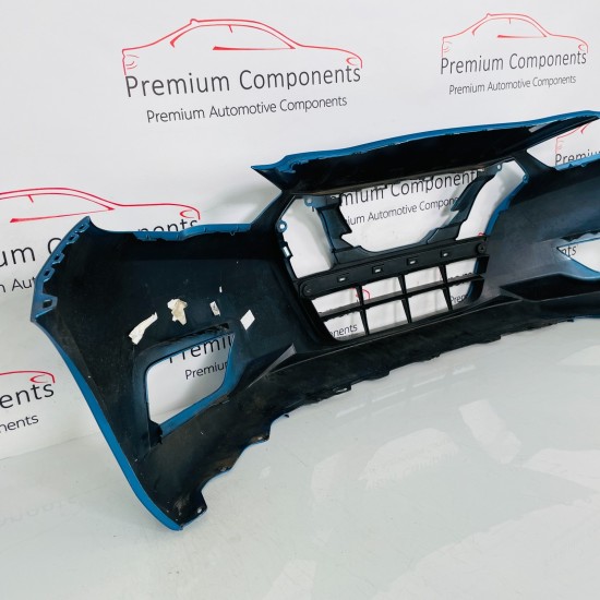 Nissan Micra Front Bumper Genuine Blue 2017 - 2022 [ao37]