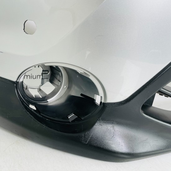 Nissan Qashqai Front Bumper Genuine J11 Mk2 Silver 620224ea0h 2014 - 2017 [au47]