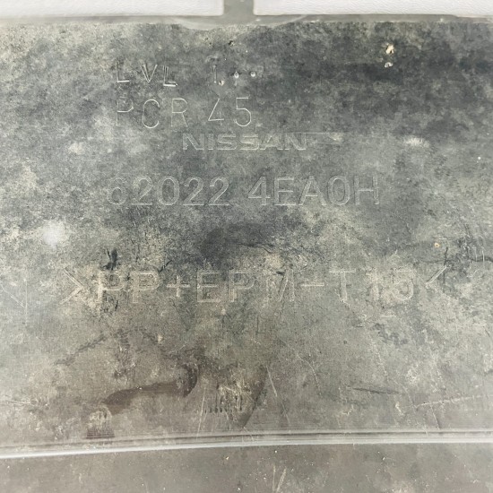 Nissan Qashqai Front Bumper Genuine J11 Mk2 Silver 620224ea0h 2014 - 2017 [au47]