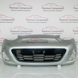 Nissan Micra Front Bumper Genuine Silver 620223hn0a | 2013 - 2016 [au112]