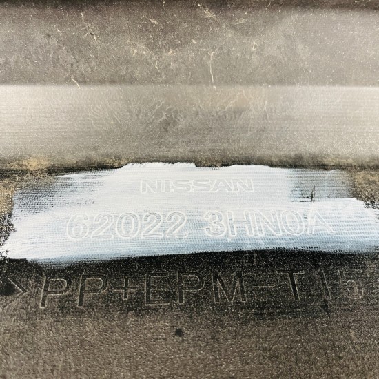 Nissan Micra Front Bumper Genuine Silver 620223hn0a | 2013 - 2016 [au112]