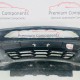Nissan Micra Front Bumper Genuine Silver 620223hn0a | 2013 - 2016 [au112]