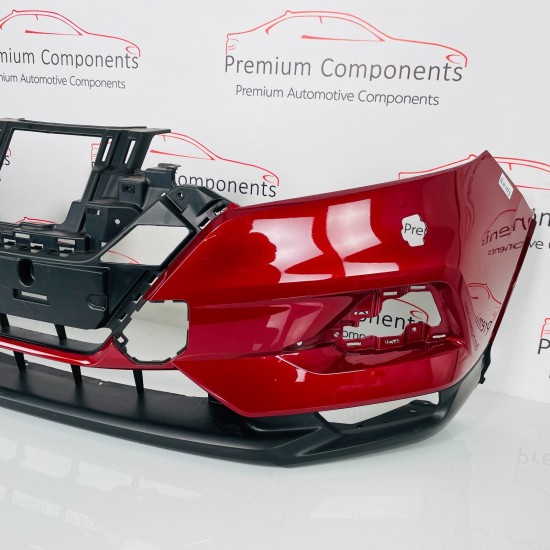 Nissan Qashqai Front Bumper Genuine Red J11 With Washer Jets 2017 - 2020 [ah103]