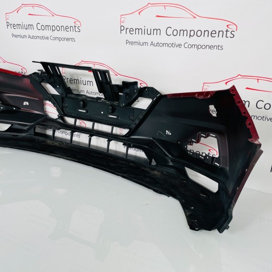 Nissan Qashqai Front Bumper Genuine Red J11 With Washer Jets 2017 - 2020 [ah103]