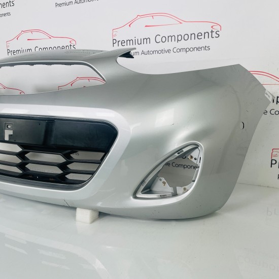 Nissan Micra Front Bumper Genuine Silver 620223hn0a | 2013-2016 [au112]