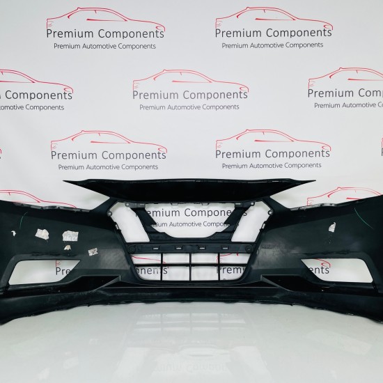 Nissan Micra Front Bumper Mk14 Black Genuine 620225fa0h | 2017-2022 [Bd66]