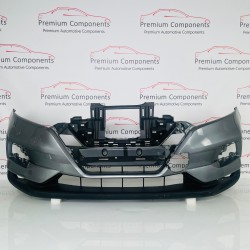 Nissan Qashqai J11 Front Bumper Genuine Grey 62022hv00h | 2017-2020 [Bd71]