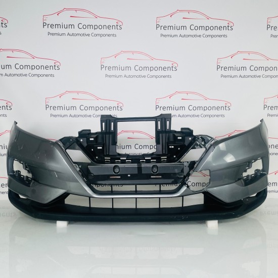 Nissan Qashqai J11 Front Bumper Genuine Grey 62022hv00h | 2017-2020 [Bd71]