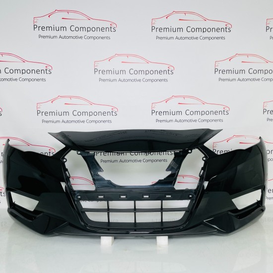 Nissan Micra Front Bumper Mk14 Genuine Black 620225fa0h | 2017-2022 [Be15]