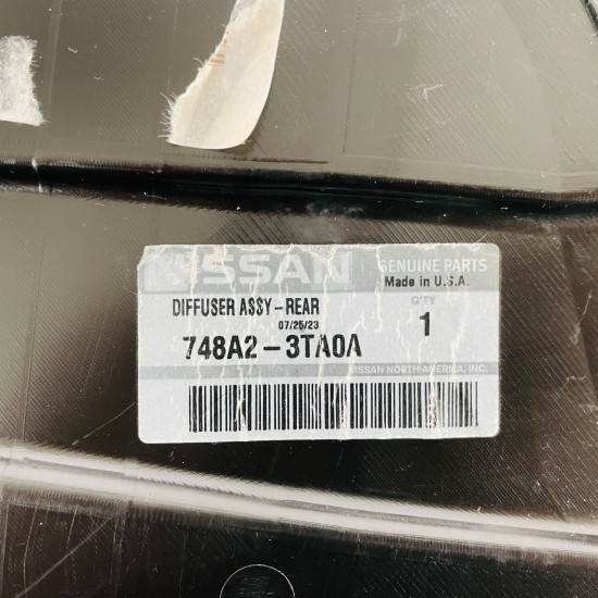 Nissan Maxima Altima Undertray Rear Bumper Shield Guard Genuine 748a23ta0a Nissan Maxima Altima Undertray Rear Bumper Shield Guard Genuine 748a23ta0a