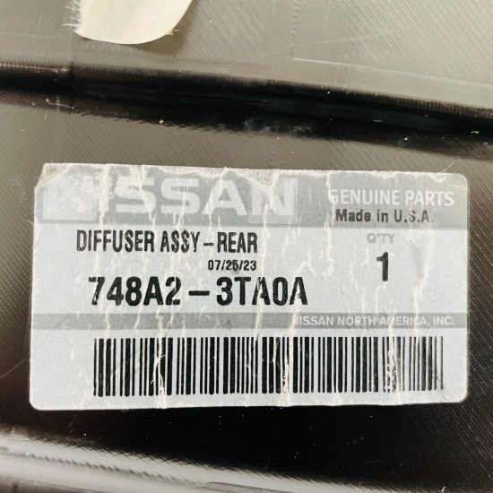 Nissan Maxima Altima Undertray Rear Bumper Shield Guard Genuine 748a23ta0a Nissan Maxima Altima Undertray Rear Bumper Shield Guard Genuine 748a23ta0a