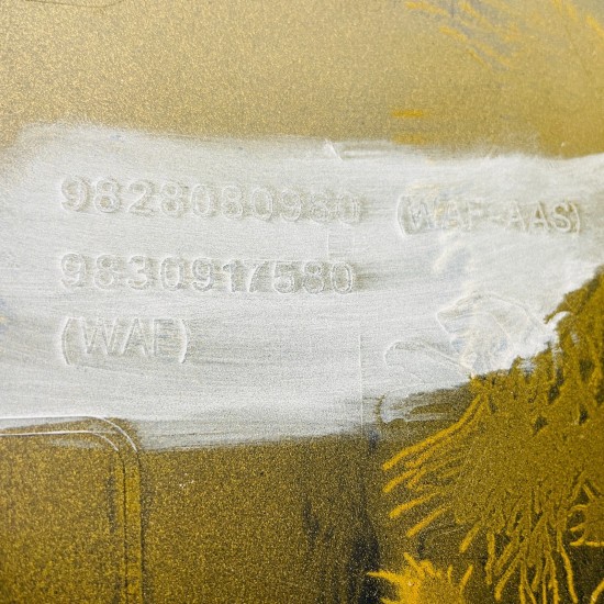 Peugeot 208 Gti Front Bumper Genuine Yello  2020 – 2023 [ao174]