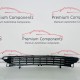 Peugeot 307 Front Bumper Grill Genuine Black 2001 - 2005 [za132]