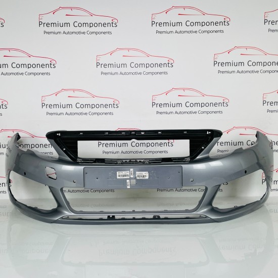 Peugeot 308 Front Bumper Face Lift Genuine Grey Aa38247568 | 2017 – 2020 [ar74]