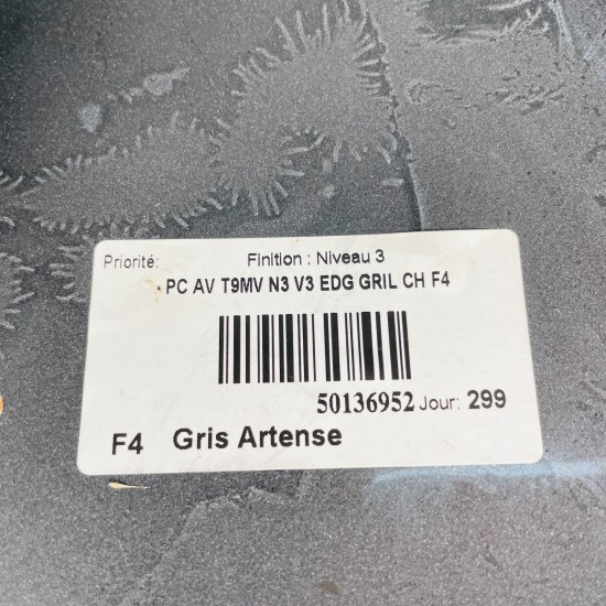 Peugeot 308 Front Bumper Face Lift Genuine Grey Aa38247568 | 2017 – 2020 [ar74]