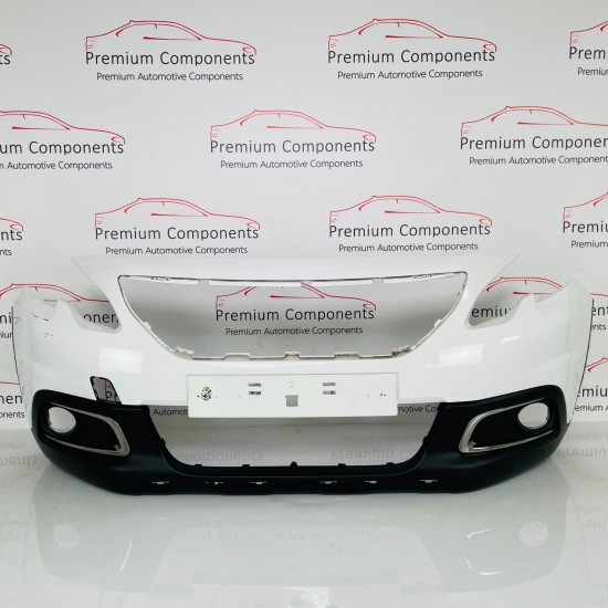 Peugeot 2008 Front Bumper Gt Line Allure Genuine White 9814116177 / 2016 – 2019