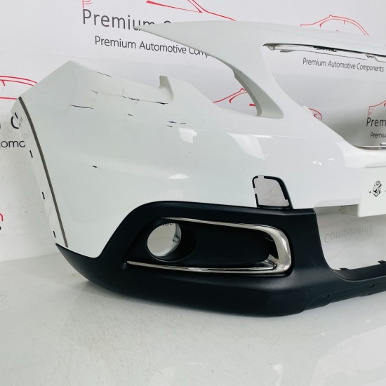 Peugeot 2008 Front Bumper Gt Line Allure Genuine White 9814116177 / 2016 – 2019