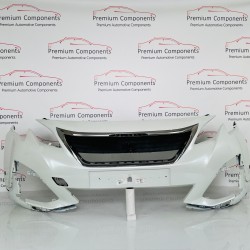 Peugeot 3008 Front Bumper Gt Line Allure Genuine White 9815499077 / 2016 – 2020