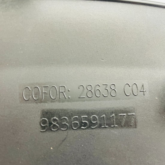 Peugeot 3008 Rear Right Arch Trim Genuine 9836591177 / 2016 – 2023 [zb20]