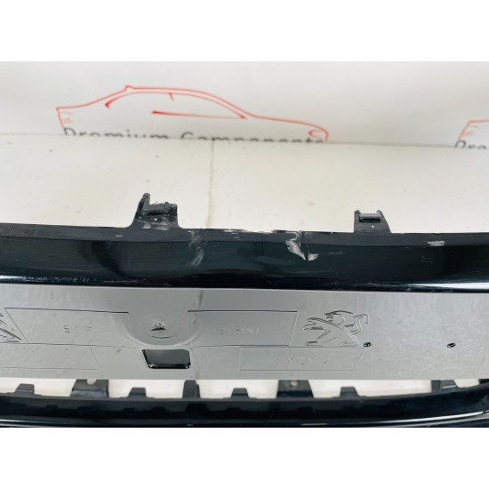 Peugeot 308 Front Bumper Face Lift Genuine Black Aa38247568 | 2017–2020 [p84]