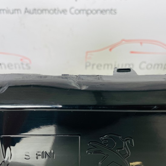 Peugeot 308 Front Bumper Face Lift Genuine Black Aa38247568 | 2017–2020 [p84]