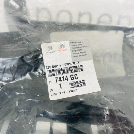 Peugeot 407 Front Bumper Bracket Set Genuine Mounting Elements 2005 – 2011 Za131