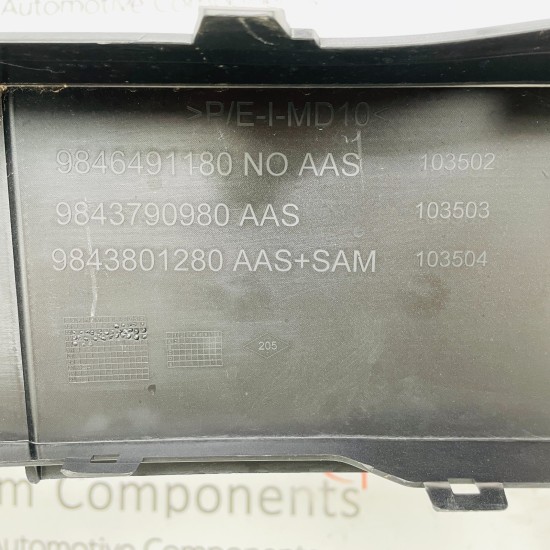 Peugeot E3008 Front Bumper Genuine Grey Primer 9846491180 | 2024-2026 [Bd39]