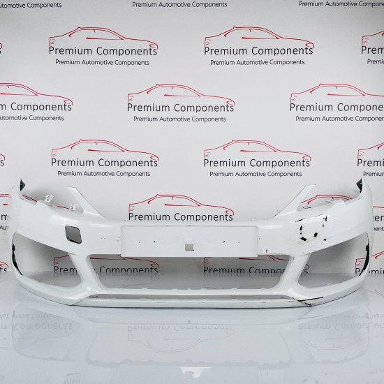 Peugeot 308 Front Bumper Genuine White C06763-091 | 2017–2020 [r117]
