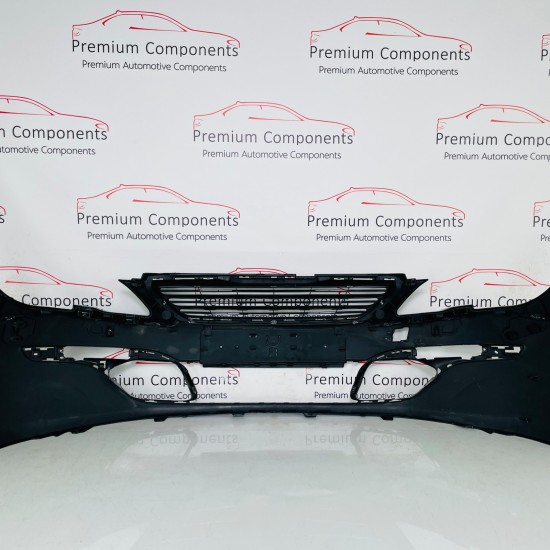 Peugeot 308 Front Bumper Pure Tech Genuine Black Aa35899370 | 2014-2017 [Bc118]