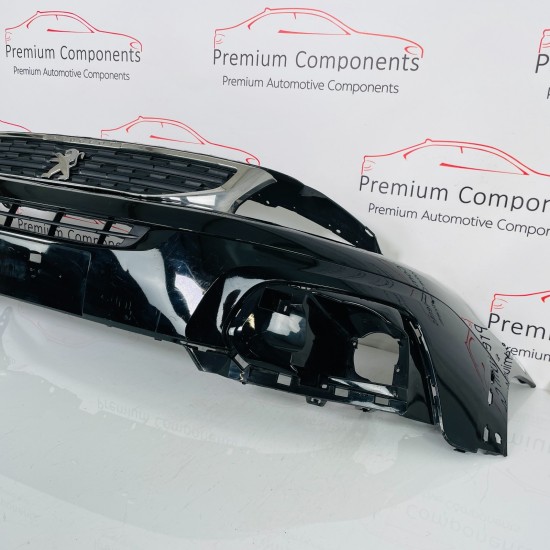 Peugeot Rifter Front Bumper With Grill Genuine Black 9816755880| 2018–2024 [an3 Peugeot Rifter Front Bumper With Grill Genuine Black 9816755880| 2018–2024 [an3