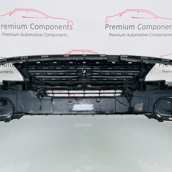 Peugeot Rifter Front Bumper With Grill Genuine Black 9816755880| 2018–2024 [an3 Peugeot Rifter Front Bumper With Grill Genuine Black 9816755880| 2018–2024 [an3