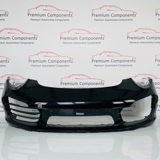 Porsche 911 Carrera 991 Front Bumper Skin Genuine Black 2011 - 2015 [g48]