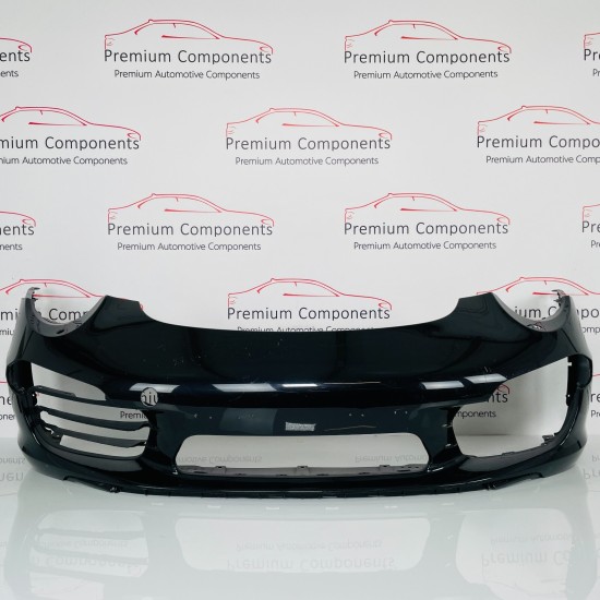 Porsche 911 Carrera 991 Front Bumper Skin Genuine Black 2011 - 2015 [g48]