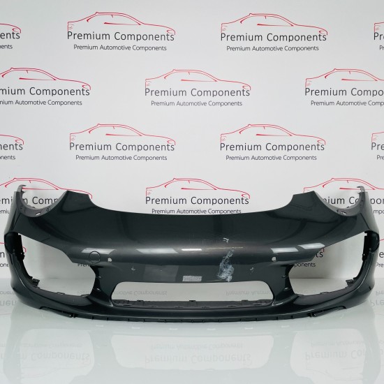 Porsche 911 991 Carrera S 4s Front Bumper Skin Genuine Grey 2011 - 2015 [g40]