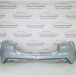 Porsche Taycan Rear Bumper Genuine Silver 9j1807421 | 2019-2024 [Bf165]