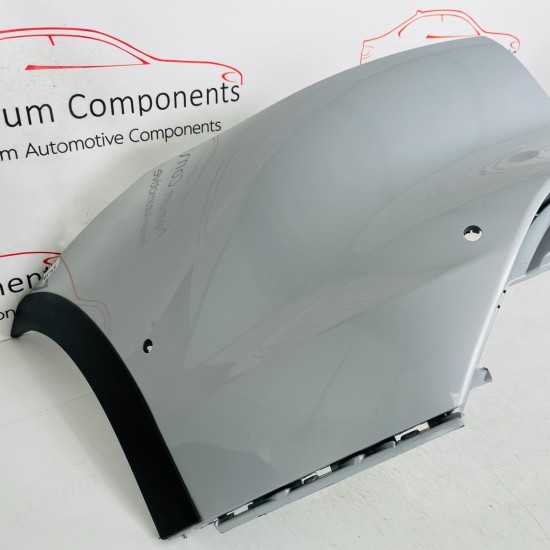 Porsche Taycan Rear Bumper Genuine Silver 9j1807421 | 2019-2024 [Bf165]