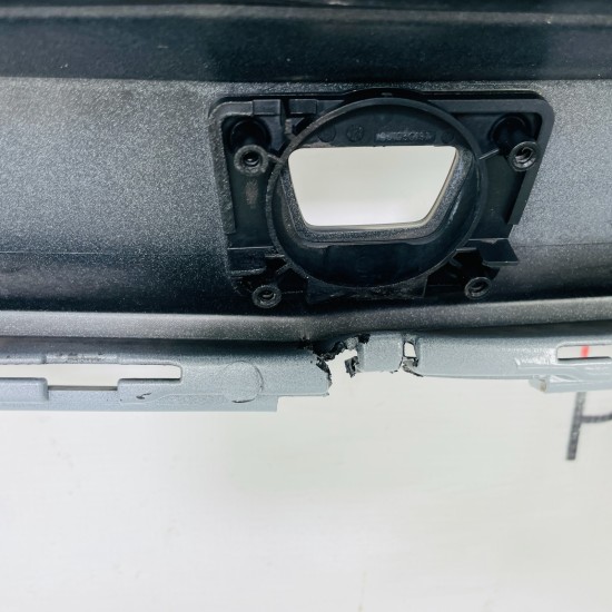 Porsche Taycan Rear Bumper Genuine Silver 9j1807421 | 2019-2024 [Bf165]