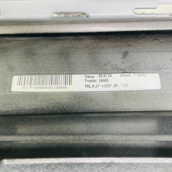 Porsche Taycan Rear Bumper Genuine Silver 9j1807421 | 2019-2024 [Bf165]