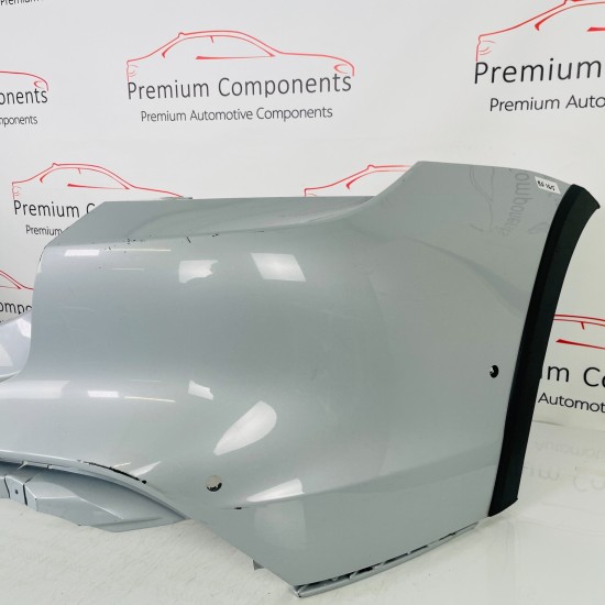 Porsche Taycan Rear Bumper Genuine Silver 9j1807421 | 2019-2024 [Bf165]