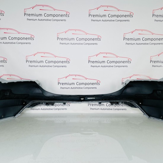 Porsche Taycan Rear Bumper Genuine Silver 9j1807421 | 2019-2024 [Bf165]