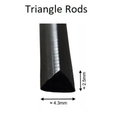Plastic Welding Rods Pp/epdm 4mm Triangle Shape Black, Pack 10-100 Pieces Plastic Welding Rods Pp/epdm 4mm Triangle Shape Black, Pack 10-100 Pieces