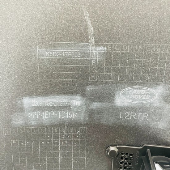 Range Rover Evoque Front Bumper Genuine Grey Dynamic 2019 - 2023 [an81]