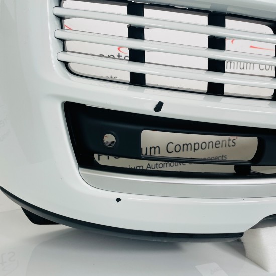 Range Rover Vogue L405 Front Bumper Genuine White With Grilles 2012 - 2018 [u87]
