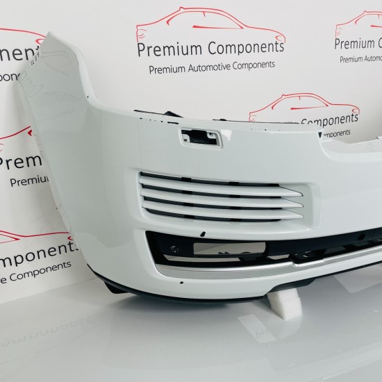 Range Rover Vogue L405 Front Bumper Genuine White With Grilles 2012 - 2018 [u87]